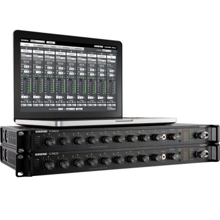 8通道數(shù)字自動(dòng)混音器SHURE	SCM820