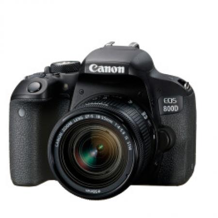 佳能（Canon）EOS 800D 單反相機 單反機身 單反套機 （EF-S 18-55mm f/4-5.6 IS STM 單反鏡頭）