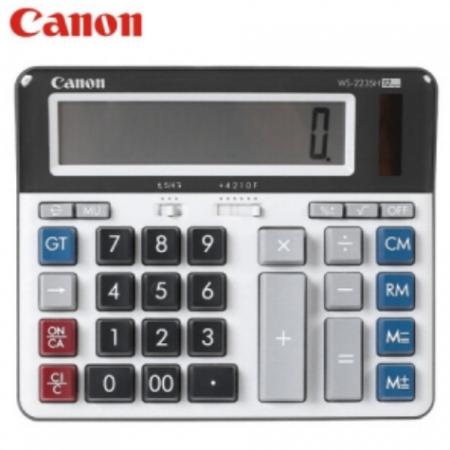 佳能（Canon）WS-2235H 12位 臺(tái)式計(jì)算器