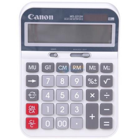 佳能Canon WS-2212H 12位數(shù)商務(wù)辦公計(jì)算器