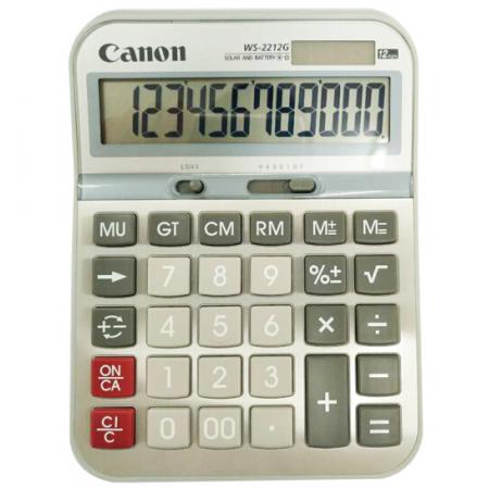 佳能（Canon） WS-2212G 12位商務辦公計算器