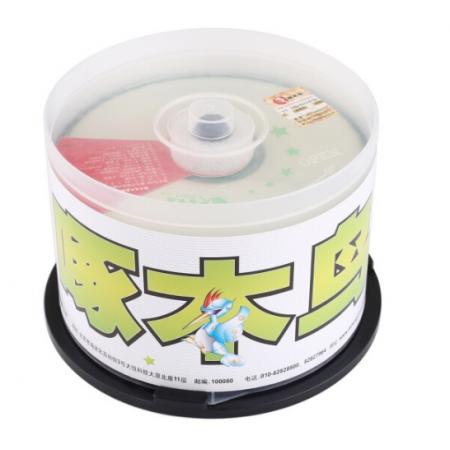 啄木鳥 CD-R 52速 700M 五星系列 桶裝50片 刻錄盤