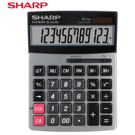 夏普（SHARP） EL-G1200 計(jì)算器商務(wù)辦公財(cái)務(wù)會(huì)計(jì)專用大型計(jì)算機(jī)