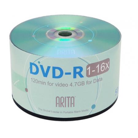 錸德(ARITA) e時(shí)代系列 DVD-R 16速4.7G 空白光盤/光盤/刻錄盤 塑封裝50片