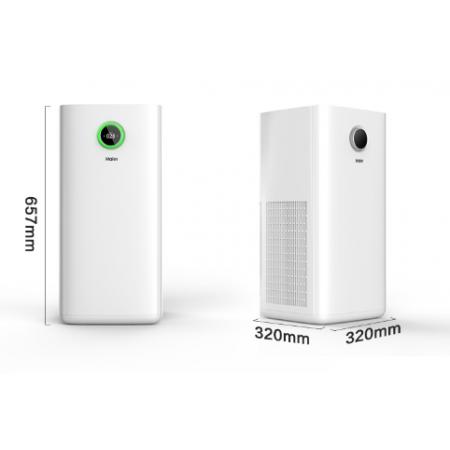 海爾（Haier）KJ660  空氣凈化器除甲醛霧霾除細(xì)菌除H1N1流感 病菌 甲醛數(shù)顯 除菌祛味