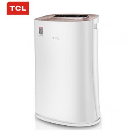 TCL 空氣凈化器 TKJ300F-S103 顆粒物CADR=300立方米每小時 六重過濾除霾除醛 凈化加濕二合一