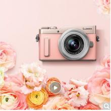 松下（Panasonic）GF10K微單相機(jī) 數(shù)碼相機(jī) 套機(jī) vlog相機(jī) 美顏?zhàn)耘?WIFI 粉色