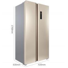 TCL BCD-509WEFA1流光金 風(fēng)冷無霜 電腦溫控 對開門冰箱 智慧出風(fēng) 纖薄