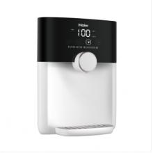 海爾（Haier）家用凈飲套裝 600G無桶低廢水純水機(jī)HRO6H66-3D雪魔方+家用壁掛式溫?zé)嵝图礋崾紿GR1901B管線機(jī)