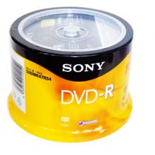 索尼sony 4.7g光盤 dvd刻錄盤 空白光盤 碟片 sony光盤 50片裝 DVD-R 50片桶裝行業(yè)版