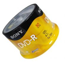 SONY 索尼  dvd刻錄盤 光盤 空白光盤 4.7G 16X DVD-R（50片桶裝）行業(yè)裝