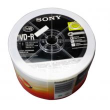 SONY 索尼 dvd刻錄盤 光盤 空白光盤 4.7G 16X DVD-R（50片環(huán)保裝）