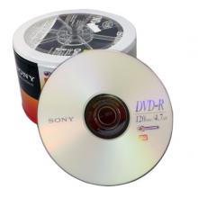 SONY 索尼 dvd刻錄盤 光盤 空白光盤 4.7G 16X DVD-R（50片環(huán)保裝）