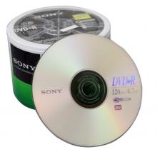 SONY 索尼  dvd刻錄盤 光盤 空白光盤 4.7G 16X DVD+R（50片環(huán)保裝）