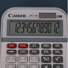 佳能Canon WS-112G 佳能金屬面版計(jì)算器