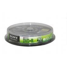 SONY 索尼  DVD刻錄盤 空白刻錄光盤 16X 4.7G DVD+R 10片桶裝