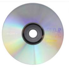 索尼（SONY）DVD-R 光盤/刻錄盤 16速4.7G 桶裝10片 空白光盤