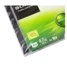 索尼（SONY）  DVD刻錄盤 空白刻錄光盤 16X 4.7G DVD+R 單片精裝