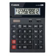 佳能 AS-2200 記算器太陽(yáng)能商務(wù)會(huì)計(jì)辦公用大號(hào)計(jì)算器簡(jiǎn)約