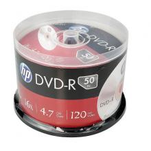 惠普HP 16速 DVD 空白光盤 4.7g 刻錄盤 50片桶裝 空白dvd刻錄碟片 DVD-R 50片桶裝