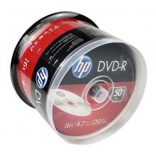 惠普HP 16速 DVD 空白光盤 4.7g 刻錄盤 50片桶裝 空白dvd刻錄碟片 DVD-R 50片桶裝