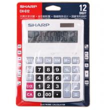 夏普SHARP CH-D12  計算器 辦公商務(wù)型計算器 黑色 CH-D12 中號