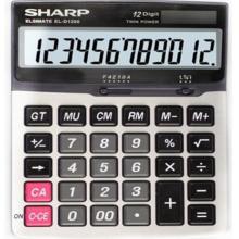 夏普（SHARP） EL-D1200 12位數(shù)大顯示大按鍵 臺(tái)式計(jì)算器 中號(hào)