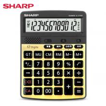 夏普（SHARP）EL-G7600 12位語音臺式計算器商務(wù)辦公財務(wù)會計商城計算真人發(fā)音大屏幕計算器