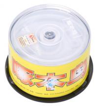 啄木鳥(niǎo)（ZMN） CD-R 52速 700M 可打印系列 50片 桶裝 刻錄盤(pán)