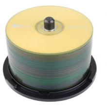 啄木鳥 CD-R 52速 700M 五彩系列 桶裝50片 刻錄盤