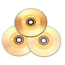 錸德(RITEK) 臺產(chǎn)五彩黑膠音樂盤 CD-R 52速700M 空白光盤/光碟/刻錄盤 桶裝50片