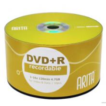 錸德(ARITA) e時(shí)代系列 DVD+R 16速4.7G 空白光盤/光盤/刻錄盤 塑封裝50片