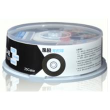 錸德(RITEK) 黑膠小圈可打印 CD-R 52速700M 空白光盤/光碟/刻錄盤/車載 桶裝25片