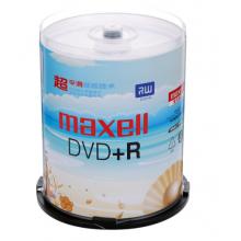 麥克賽爾（maxell）DVD+R光盤 刻錄光盤 光碟 空白光盤 M2系列16速4.7G 珍珠白桶裝100片
