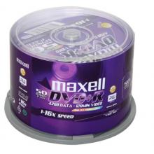 麥克賽爾（maxell）DVD+R光盤 刻錄光盤 光碟 空白光盤 可打印光盤 16速4.7G臺(tái)產(chǎn) 桶裝50片