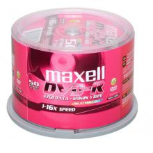 麥克賽爾（maxell）DVD-R光盤 刻錄光盤 光碟 空白光盤 可打印光盤 16速4.7G臺(tái)產(chǎn) 桶裝50片