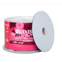 麥克賽爾（maxell）DVD-R光盤 刻錄光盤 光碟 空白光盤 可打印光盤 16速4.7G臺產(chǎn) 桶裝50片