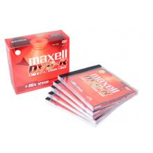 麥克賽爾（maxell）DVD-R光盤(pán) 刻錄光盤(pán) 光碟 空白光盤(pán) 16速4.7GB 1片盒裝，5盒/包