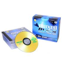麥克賽爾（maxell）DVD+R光盤 刻錄光盤 光碟 空白光盤 16速4.7GB 1片盒裝，5盒/包