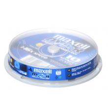 麥克賽爾（maxell）DVD+R光盤 刻錄光盤 光碟 空白光盤 16速4.7G臺產(chǎn) 桶裝10