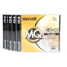 麥克賽爾（maxell）CD-R光盤 刻錄光盤 光碟 空白光盤 48速700M 1片盒裝，5盒/包