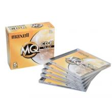 麥克賽爾（maxell）CD-R光盤 刻錄光盤 光碟 空白光盤 48速700M 1片盒裝，5盒/包