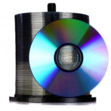 紫光（UNIS）DVD+R 16速 4.7G 藍(lán)鉆系列 桶裝100片 刻錄盤