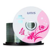 紫光（UNIS）CD-R 52速 700M 碟之戀系列 桶裝50片 刻錄盤