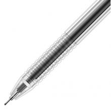 得力(deli)DLSX-S52 0.5mm半針管中性筆辦公水筆 黑色簽字筆30支/桶
