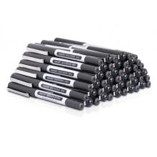 得力(deli)DLSX-33475 50支0.5mm直液走珠筆簽字筆 黑色辦公中性筆水筆 辦公用品
