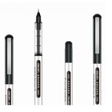 得力(deli)DLSX-33475 50支0.5mm直液走珠筆簽字筆 黑色辦公中性筆水筆 辦公用品