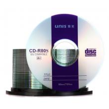 紫光（UNIS）CD-R空白光盤/刻錄盤 銀河系列 52速 700M 桶裝50片