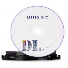 紫光（UNIS）DVD+R DL光盤(pán)/刻錄盤(pán) 8速8.5G 單面雙層 桶裝10片 空白光盤(pán)