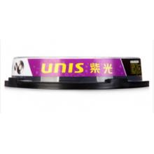紫光（UNIS）DVD+R DL光盤(pán)/刻錄盤(pán) 8速8.5G 單面雙層 桶裝10片 空白光盤(pán)
